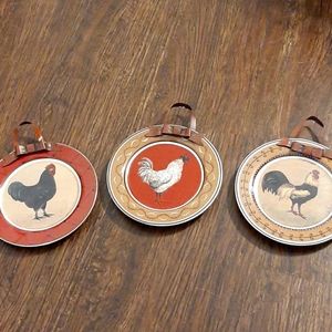 Rooster Decorative Plates